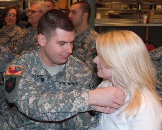 Soldier Shares Honor With Loved One