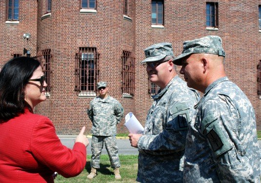 Top Army Installation Manager Visits New York.