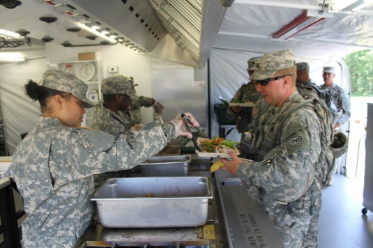 Operation Iron Chef on LI for National Guard Cooks