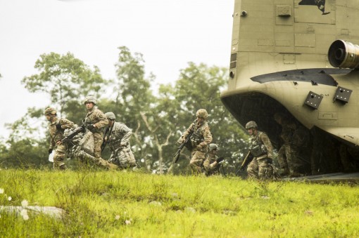 Infantry Training conducted at Camp Smith
