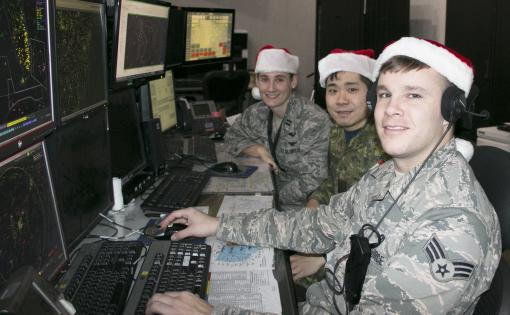 NY Air Guardsman Tracking Santa on Christmas Eve