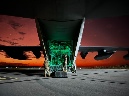 NY Airmen fly night mission in Brazil