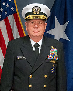 Rear Admiral (Lower Half) Michael  Perry, New York Naval Militia Commander